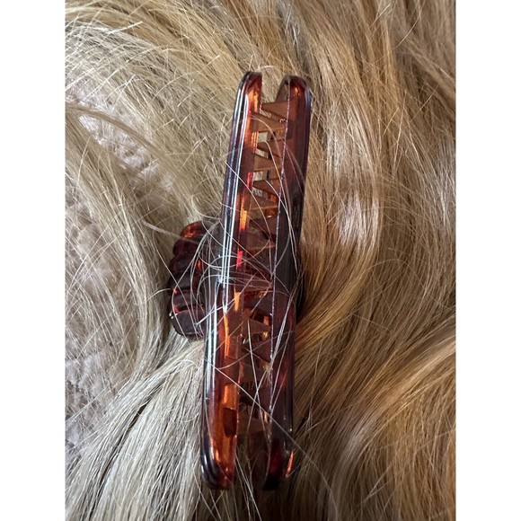 Ponytail Synthetic Hair Extension Clip In Long Dark Blonde/Light Brown - Picture 5 of 5